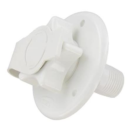 Valterra VALTERRA LLC A010168 Fresh Water Inlet; White V46-A010168